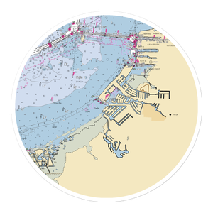 Lands End Marina (Sun City Center, FL) NOAA Chart Sticker