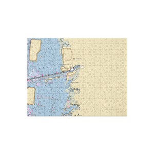 Inter-Bay Moorings Inc (Brandon, FL) NOAA Chart Jigsaw Puzzle