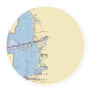 Inter-Bay Moorings Inc (Brandon, FL) NOAA Chart Sticker