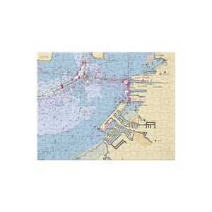 Apollo Beach Yacht Club (Sun City Center, FL) NOAA Chart Jigsaw Puzzle