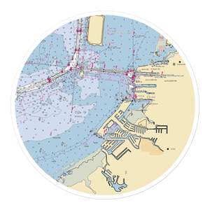 Apollo Beach Yacht Club (Sun City Center, FL) NOAA Chart Sticker