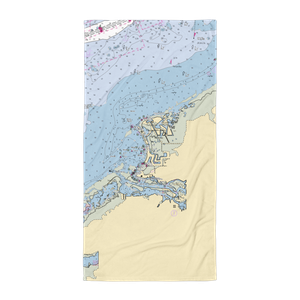 The Marinas at Little Harbor (Sun City Center, FL) NOAA Chart Towel