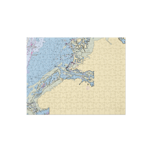 Shell Point Marina (Sun City Center, FL) NOAA Chart Jigsaw Puzzle