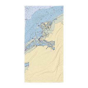 Shell Point Marina (Sun City Center, FL) NOAA Chart Towel