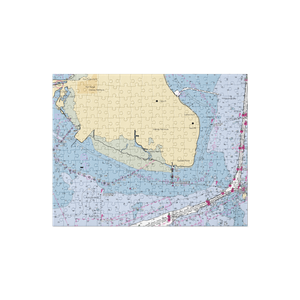 MacDill AFB Recreation (Tampa, FL) NOAA Chart Jigsaw Puzzle