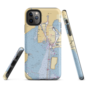 Davis Island Yacht Club (Tampa, FL) NOAA Chart  Tough iPhone Case