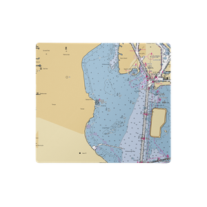 Tampa Yacht & Country Club (Tampa, FL) NOAA Chart  Gaming Mouse Pad