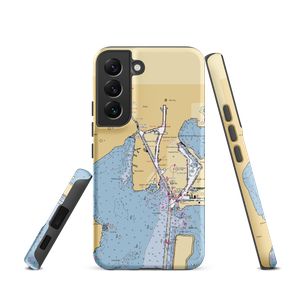 Marjorie Park Yacht Basin (Tampa, FL) NOAA Chart Samsung Phone Case