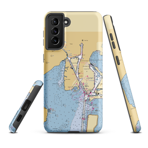 Marjorie Park Yacht Basin (Tampa, FL) NOAA Chart Samsung Phone Case