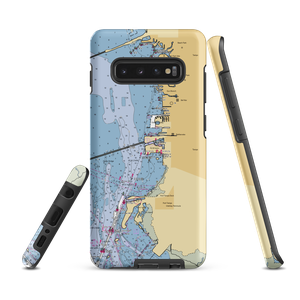 Oasis Marinas at Westshore Yacht Club (Tampa, FL) NOAA Chart Samsung Phone Case