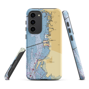 Oasis Marinas at Westshore Yacht Club (Tampa, FL) NOAA Chart Samsung Phone Case