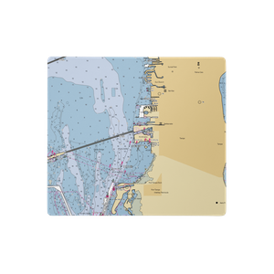 Oasis Marinas at Westshore Yacht Club (Tampa, FL) NOAA Chart  Gaming Mouse Pad