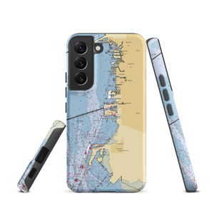 The Hula Bay Club (Tampa, FL) NOAA Chart Samsung Phone Case