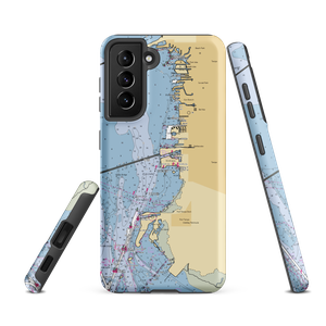 The Hula Bay Club (Tampa, FL) NOAA Chart Samsung Phone Case