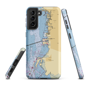 The Hula Bay Club (Tampa, FL) NOAA Chart Samsung Phone Case