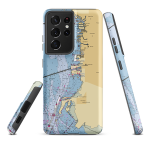 Westshore Marina District (Tampa, FL) NOAA Chart Samsung Phone Case