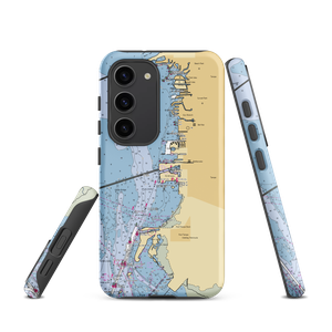 Westshore Marina District (Tampa, FL) NOAA Chart Samsung Phone Case