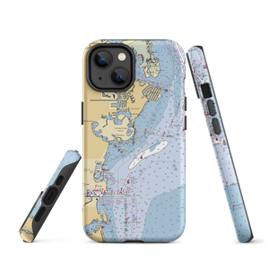 Snell Isle Marina (Saint Petersburg, FL) NOAA Chart  Tough iPhone Case