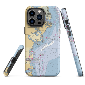 Snell Isle Marina (Saint Petersburg, FL) NOAA Chart  Tough iPhone Case