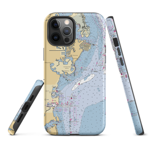 Snell Isle Marina (Saint Petersburg, FL) NOAA Chart  Tough iPhone Case