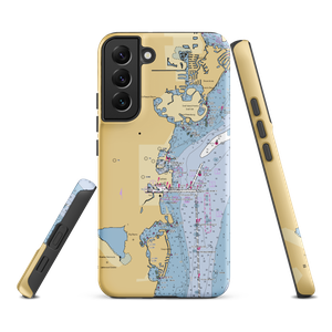 City of St. Petersburg Municipal Marina (Saint Petersburg, FL) NOAA Chart Samsung Phone Case