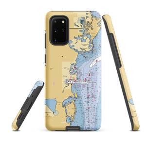 City of St. Petersburg Municipal Marina (Saint Petersburg, FL) NOAA Chart Samsung Phone Case