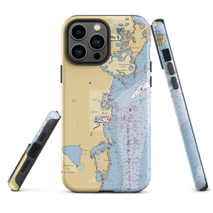 St Petersburg Yacht Club (Saint Petersburg, FL) NOAA Chart  Tough iPhone Case