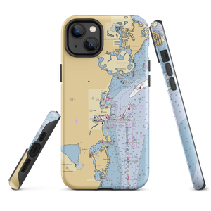 St Petersburg Yacht Club (Saint Petersburg, FL) NOAA Chart  Tough iPhone Case