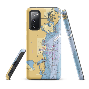  St Petersburg Sailing Center (Saint Petersburg, FL) NOAA Chart Samsung Phone Case