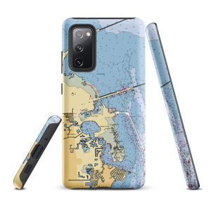 Endeavour Boatyard and Marina (Saint Petersburg, FL) NOAA Chart Samsung Phone Case