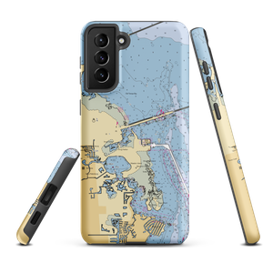 Galati Tampa Bay (Saint Petersburg, FL) NOAA Chart Samsung Phone Case