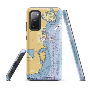 The Sailor's Wharf Yacht Yard (Saint Petersburg, FL) NOAA Chart Samsung Phone Case