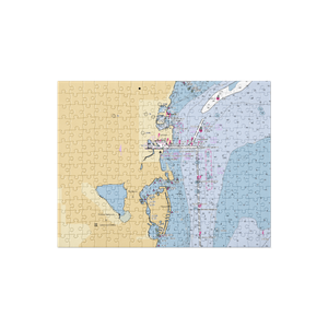 Progressive Marine Svc Inc (Saint Petersburg, FL) NOAA Chart Jigsaw Puzzle