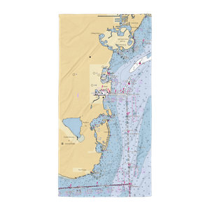 Progressive Marine Svc Inc (Saint Petersburg, FL) NOAA Chart Towel