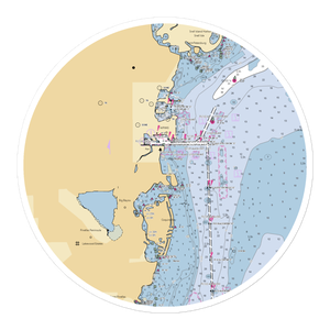 Progressive Marine Svc Inc (Saint Petersburg, FL) NOAA Chart Sticker