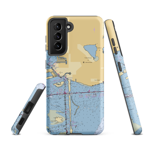 Loggerhead Marina at St Petersburg (Saint Petersburg, FL) NOAA Chart Samsung Phone Case