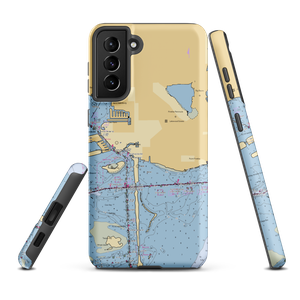 Loggerhead Marina at St Petersburg (Saint Petersburg, FL) NOAA Chart Samsung Phone Case