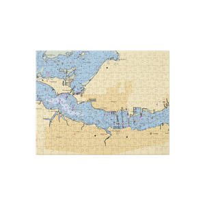 Safe Harbor Regatta Pointe (Bradenton, FL) NOAA Chart Jigsaw Puzzle