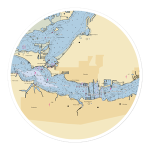 Safe Harbor Regatta Pointe (Bradenton, FL) NOAA Chart Sticker