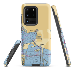 Boca Ciega Yacht Club BCYC (Saint Petersburg, FL) NOAA Chart Samsung Phone Case