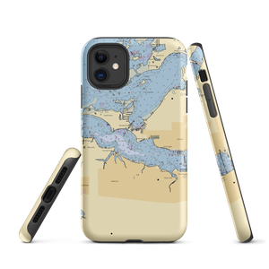 Tropic Isles Marina (Terra Ceia, FL) NOAA Chart  Tough iPhone Case