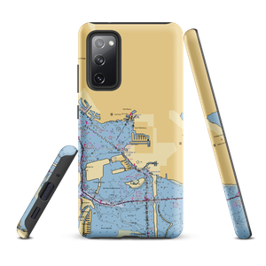 Gulfport Yacht Club (Saint Petersburg, FL) NOAA Chart Samsung Phone Case