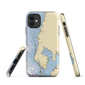 Billy's Tarpon Turtle (Holiday, FL) NOAA Chart  Tough iPhone Case