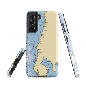 Landing At Tarpon Springs (Holiday, FL) NOAA Chart Samsung Phone Case