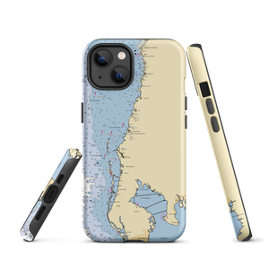 Landing At Tarpon Springs (Holiday, FL) NOAA Chart  Tough iPhone Case