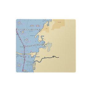 Island Harbor Marina (Ozona, FL) NOAA Chart  Gaming Mouse Pad