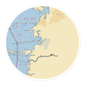 Island Harbor Marina (Ozona, FL) NOAA Chart Sticker