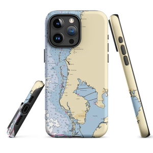 Speckled Trout Marina (Ozona, FL) NOAA Chart  Tough iPhone Case