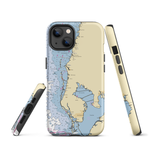 Speckled Trout Marina (Ozona, FL) NOAA Chart  Tough iPhone Case