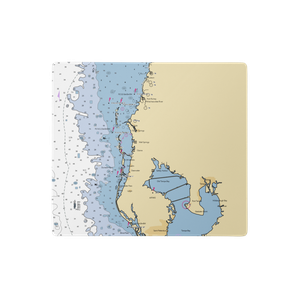 Speckled Trout Marina (Ozona, FL) NOAA Chart  Gaming Mouse Pad